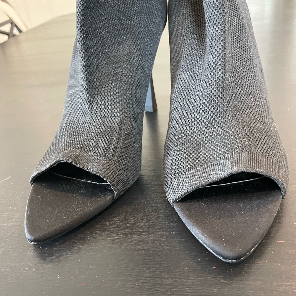 Zara Peep Toe Ankle Women's Ankle Booties Size EU 41/ US 10 - Picture 4 of 7
